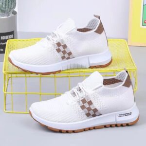Sepatu Sneakers Wanita Rajut